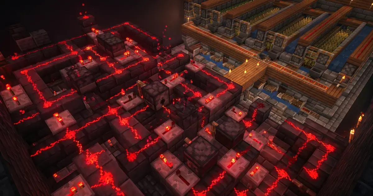 Podstawy Redstone w Minecraft: mechanizmy, bramki logiczne i automatyzacja 1.21+