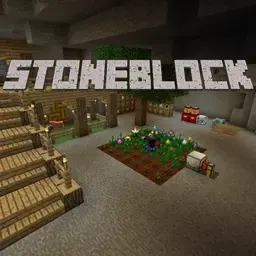 Logo modpacka StoneBlock
