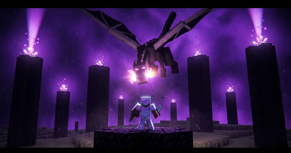 Jak pokonać Smoka Kresu w Minecraft? Poradnik survival 2026